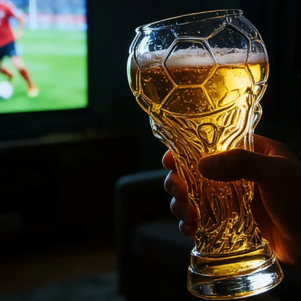 VictorySip™ Kampioensbeker Glas met Trofee Design