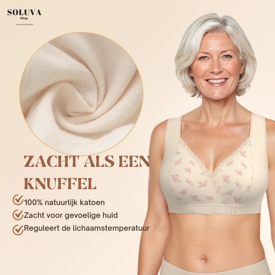 Fiona – Comfortabele Voorsluit BH