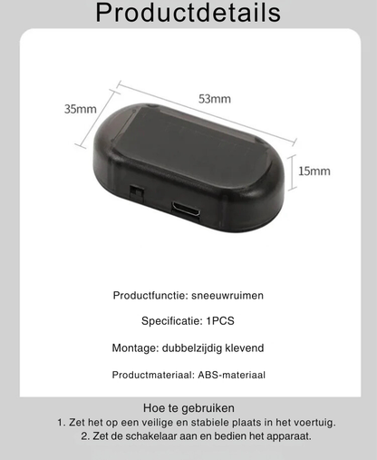 Anti-Vorst Ruitbeschermer