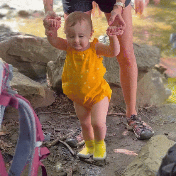 TinySteps™ Baby Loopsokken met Flexibele Rubberen Zool