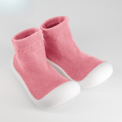 TinySteps™ Baby Loopsokken met Flexibele Rubberen Zool