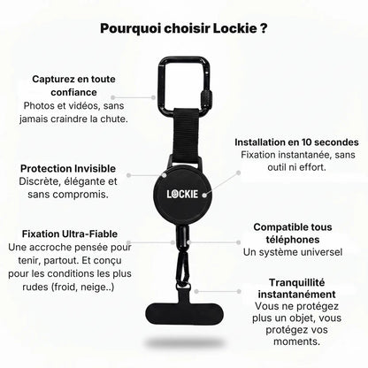 Lockie™ Anti‑Val Band voor Veilige Grip