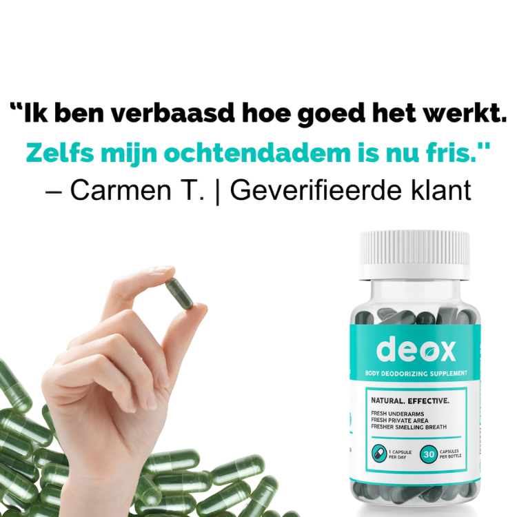 Deox - Interne Geur Neutralisatie Formule