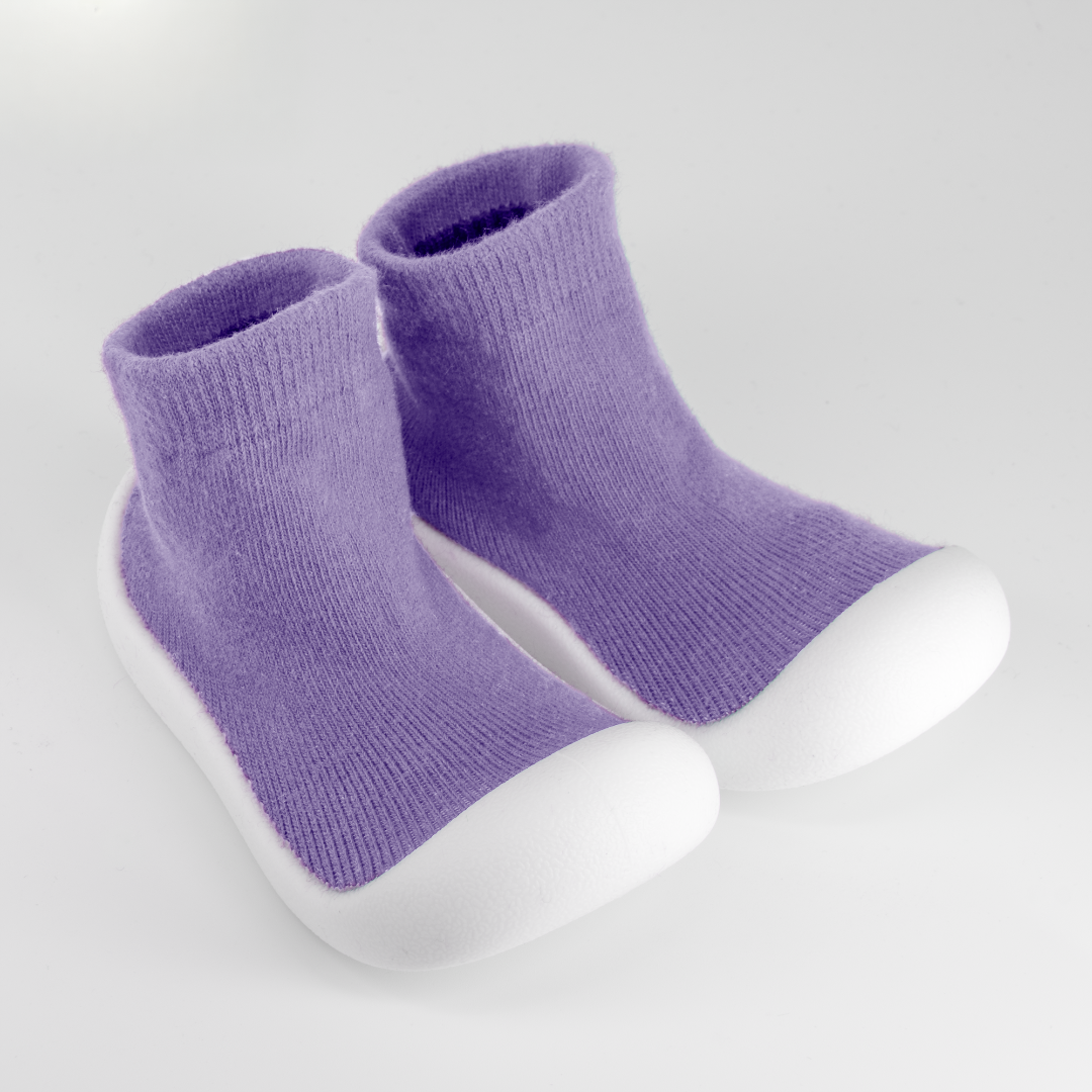TinySteps™ Baby Loopsokken met Flexibele Rubberen Zool