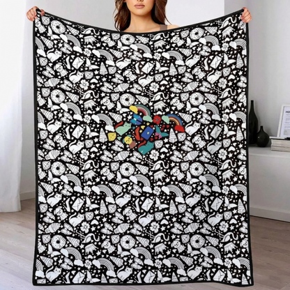 ColorDream™ Creatieve Kleurdeken om Zelf in te Kleuren