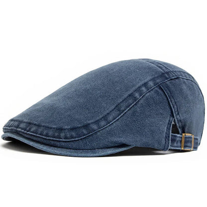 UrbanCrown™ Vintage Denim Pet met Klassieke Look