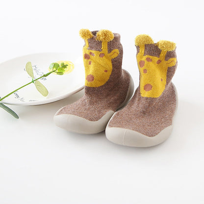 TinySteps™ Baby Loopsokken met Flexibele Rubberen Zool