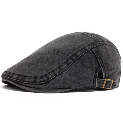 UrbanCrown™ Vintage Denim Pet met Klassieke Look