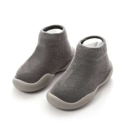 TinySteps™ Baby Loopsokken met Flexibele Rubberen Zool