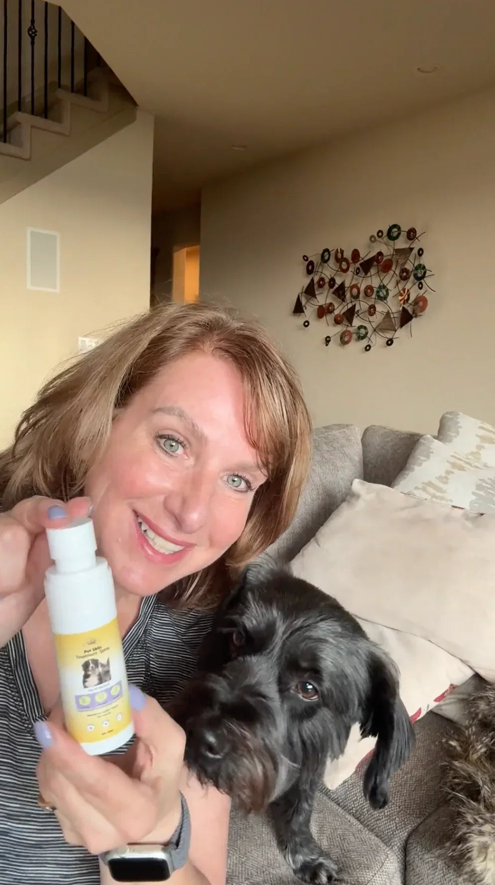 Kalmerende Huidverzorgende Spray voor Huisdieren