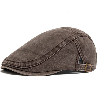 UrbanCrown™ Vintage Denim Pet met Klassieke Look