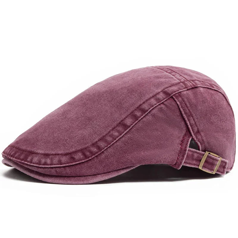 UrbanCrown™ Vintage Denim Pet met Klassieke Look