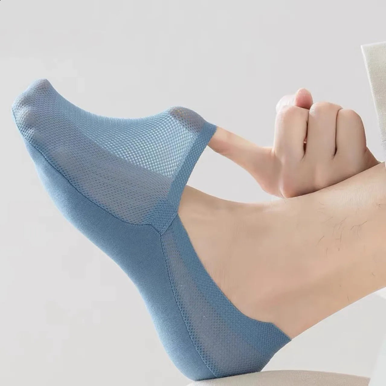 AirStep™ Onzichtbare en Adem­ende Antislip Sokken