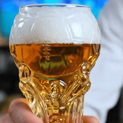 VictorySip™ Kampioensbeker Glas met Trofee Design
