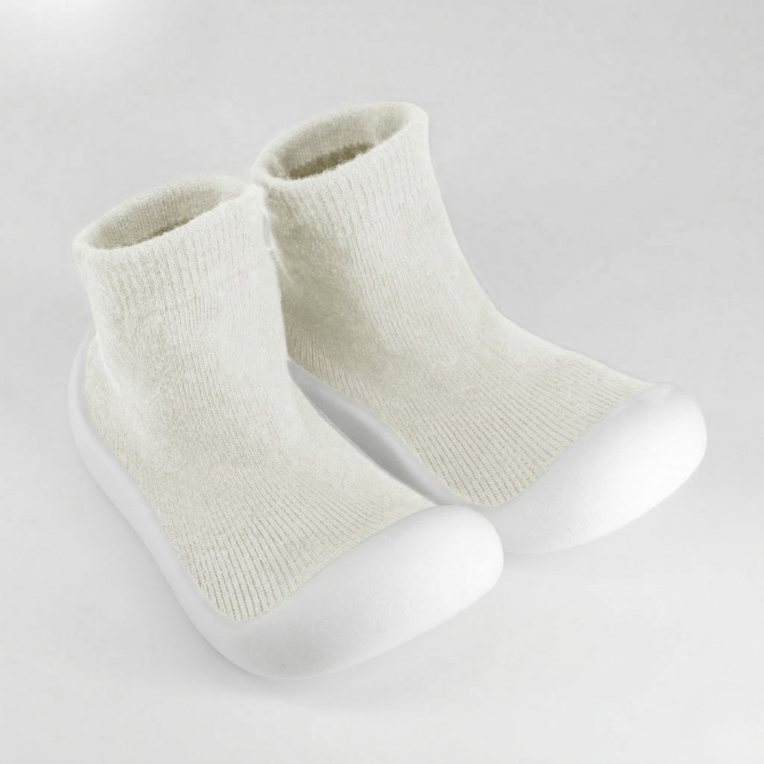 TinySteps™ Baby Loopsokken met Flexibele Rubberen Zool