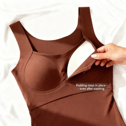 Roxanne™ Tanktop met Ingebouwde Comfort BH