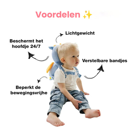 Baby Hoofdbeschermer – Zachte bescherming bij vallen