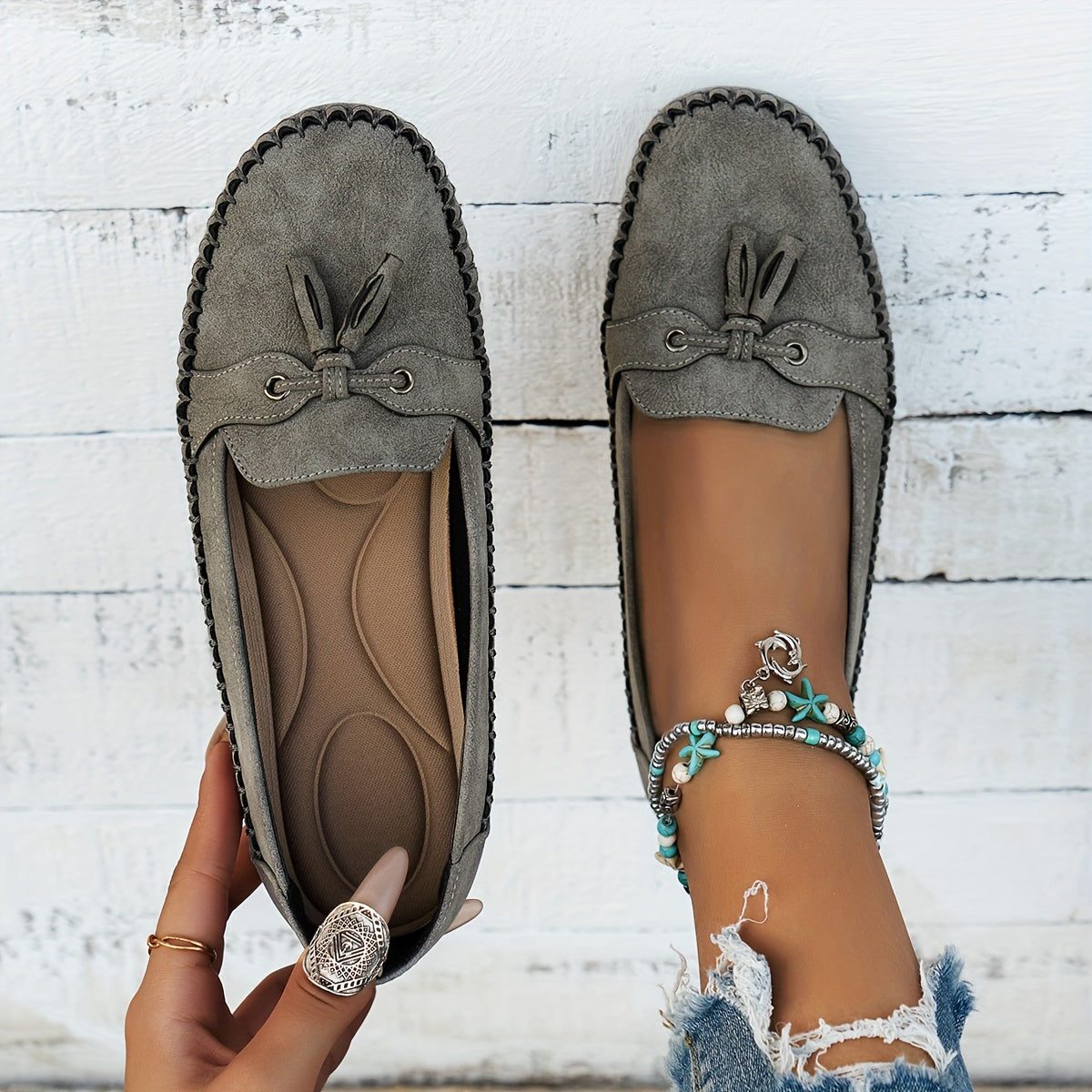 Van Elst Mode® Comfortabele Klassieke Mocassins