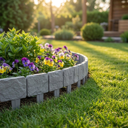 FloraSten™ Tuinrand met Realistische Steenlook