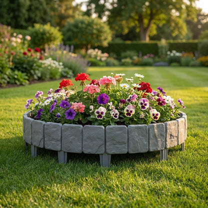 FloraSten™ Tuinrand met Realistische Steenlook
