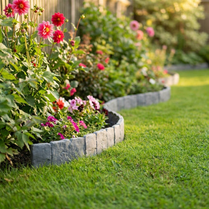 FloraSten™ Tuinrand met Realistische Steenlook