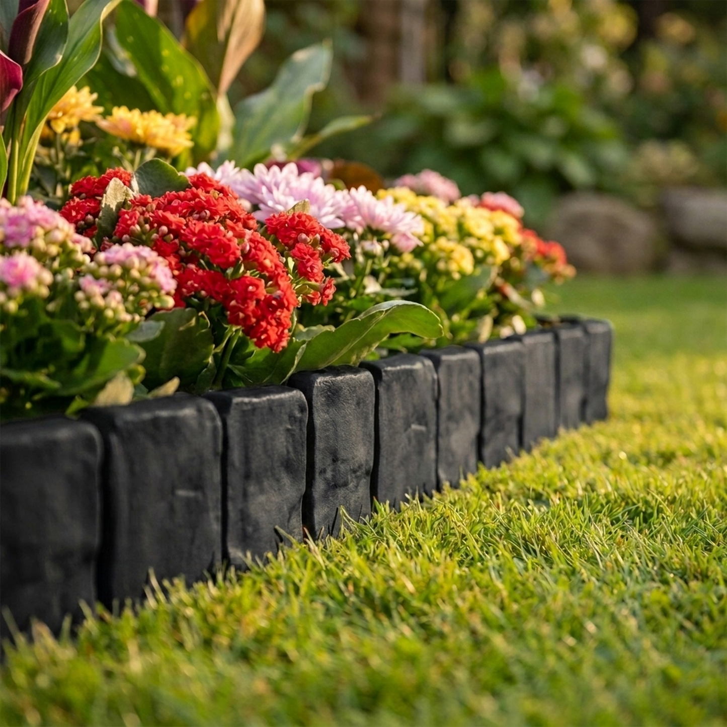 FloraSten™ Tuinrand met Realistische Steenlook