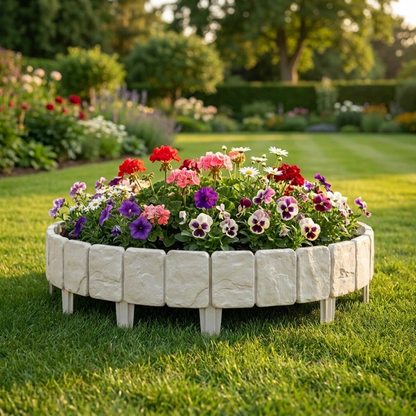 FloraSten™ Tuinrand met Realistische Steenlook