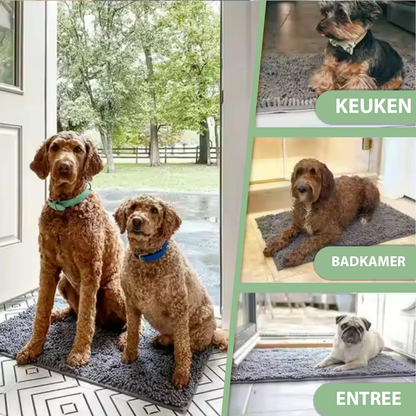 Deurmat voor Hondenpoten – Ultra-absorberend en antislip