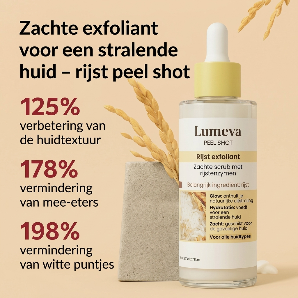 Lumeva™  | Korean Peel Shot – Verbetert je huid