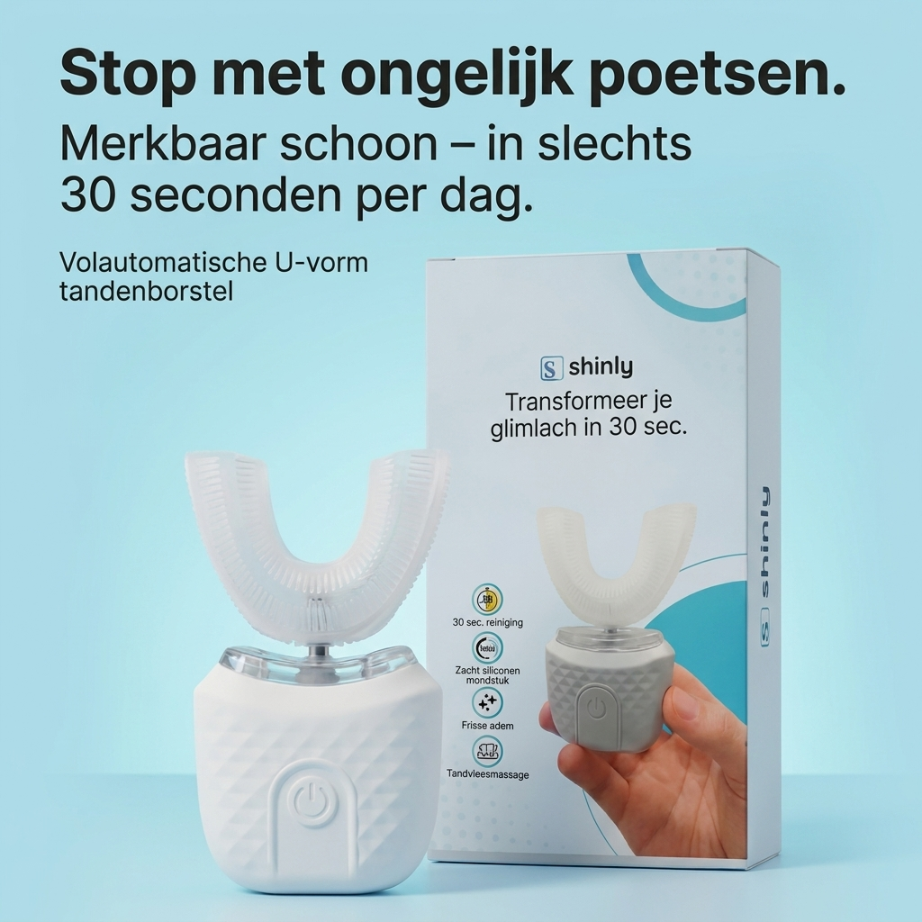 Shinly® – 30 Seconden Tandenborstel