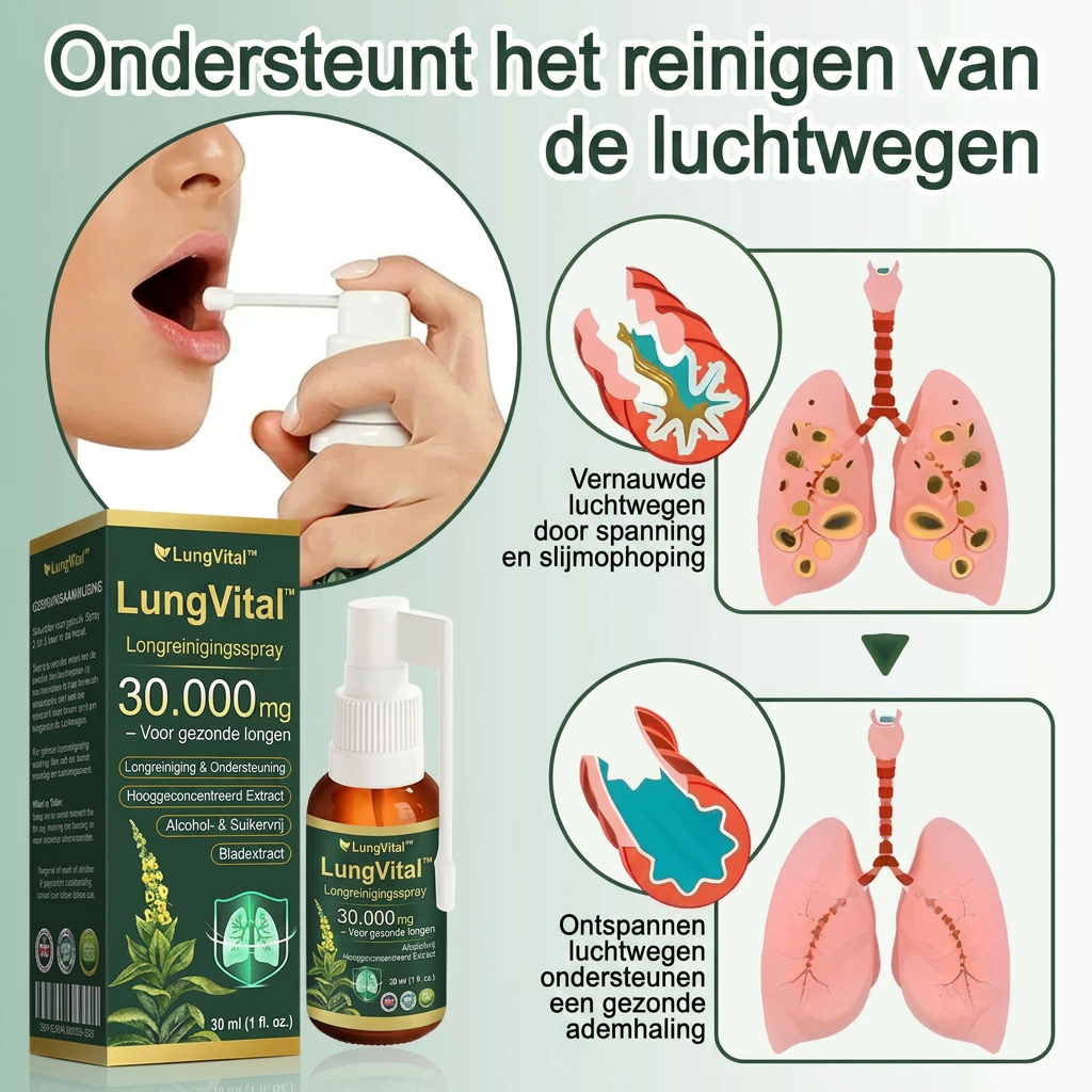 LungVital™| Zuivere Long Spray
