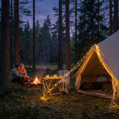 MiraGlow™ Solar Licht­slinger met Warme Sfeerverlichting