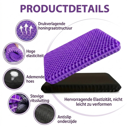 CloudComfort™ Ergonomisch Zitkussen – Ultiem comfort voor pijnvrij zitten