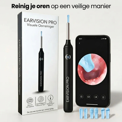 EarVision Pro™ | HD Oorcamera met Veilige Reiniging