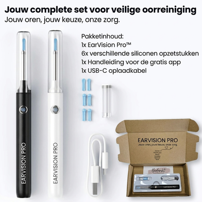 EarVision Pro™ | HD Oorcamera met Veilige Reiniging