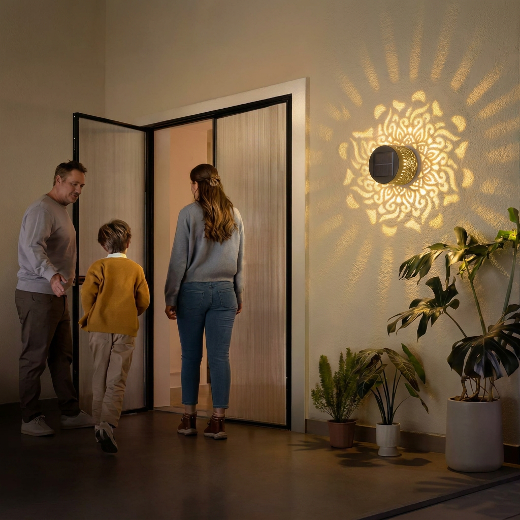 Lumiéra™ | Solar Mandala Tuinlamp met Magisch Lichteffect