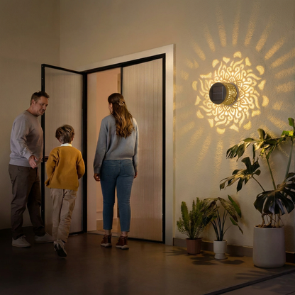 Lumiéra™ | Solar Mandala Tuinlamp met Magisch Lichteffect