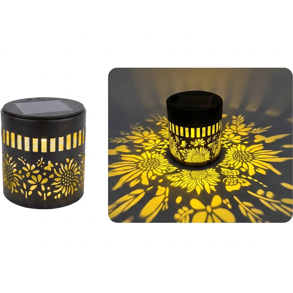 Lumiéra™ | Solar Mandala Tuinlamp met Magisch Lichteffect