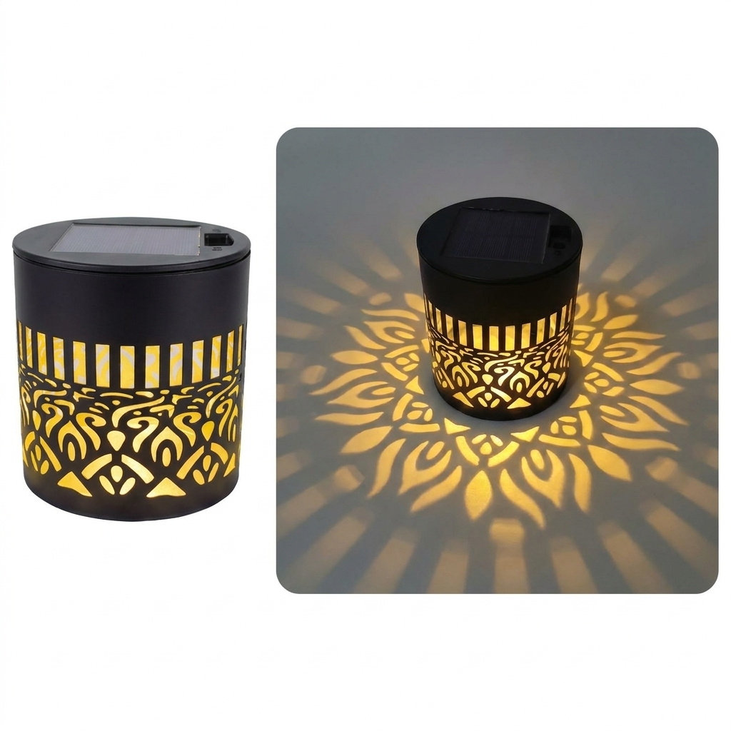 Lumiéra™ | Solar Mandala Tuinlamp met Magisch Lichteffect