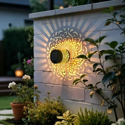 Lumiéra™ | Solar Mandala Tuinlamp met Magisch Lichteffect