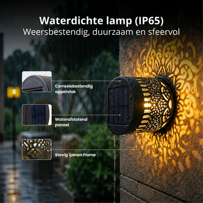Lumiéra™ | Solar Mandala Tuinlamp met Magisch Lichteffect
