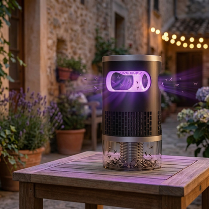 Virexa™ | Slimme UV Muggenval met Fluisterstille Zuigkracht
