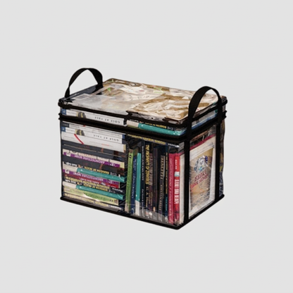 Velora™ | Luxe Transparante Opbergbox met Extra Grote Opslagruimte