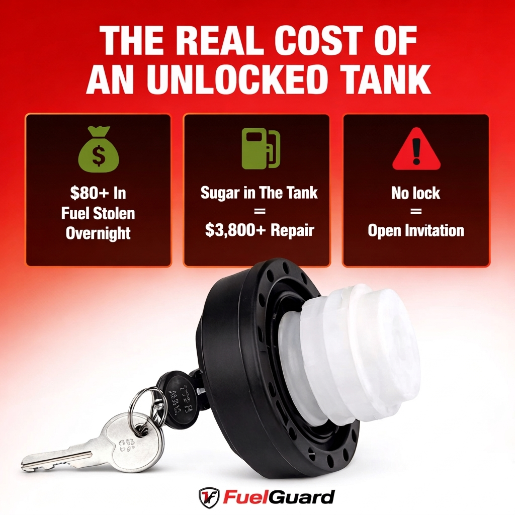 FuelGuard™ Vergrendelbare Tankdop