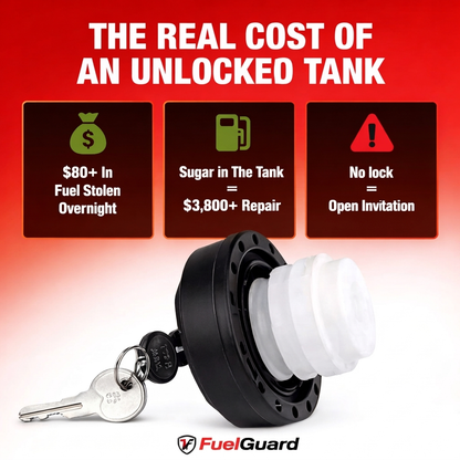 FuelGuard™ Vergrendelbare Tankdop