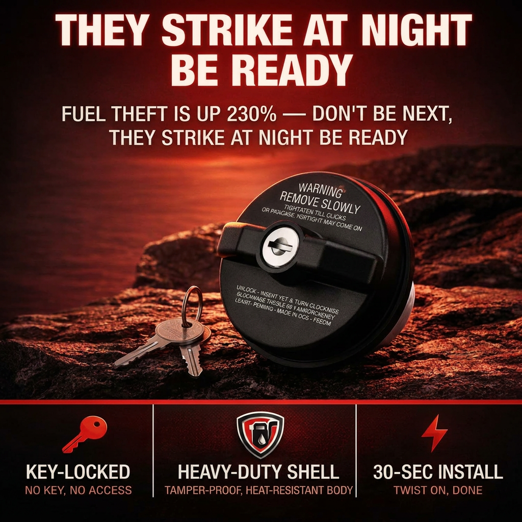 FuelGuard™ Vergrendelbare Tankdop