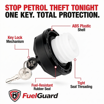 FuelGuard™ Vergrendelbare Tankdop