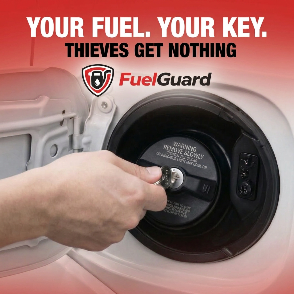 FuelGuard™ Vergrendelbare Tankdop
