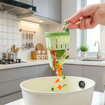 Cactiva™ |  Afvoerzeef met Één Druk Op De Knop