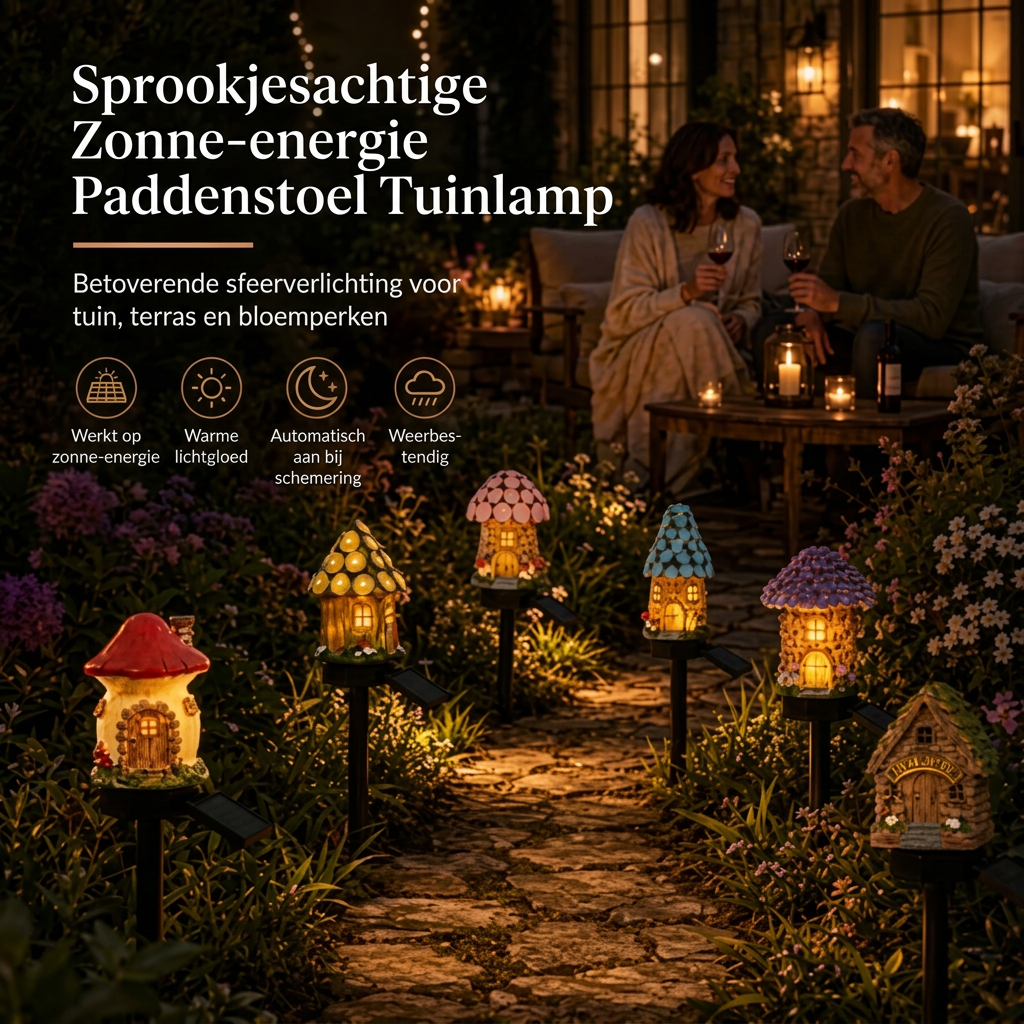 Lumora™ |  Sprookjesachtige Paddenstoellamp